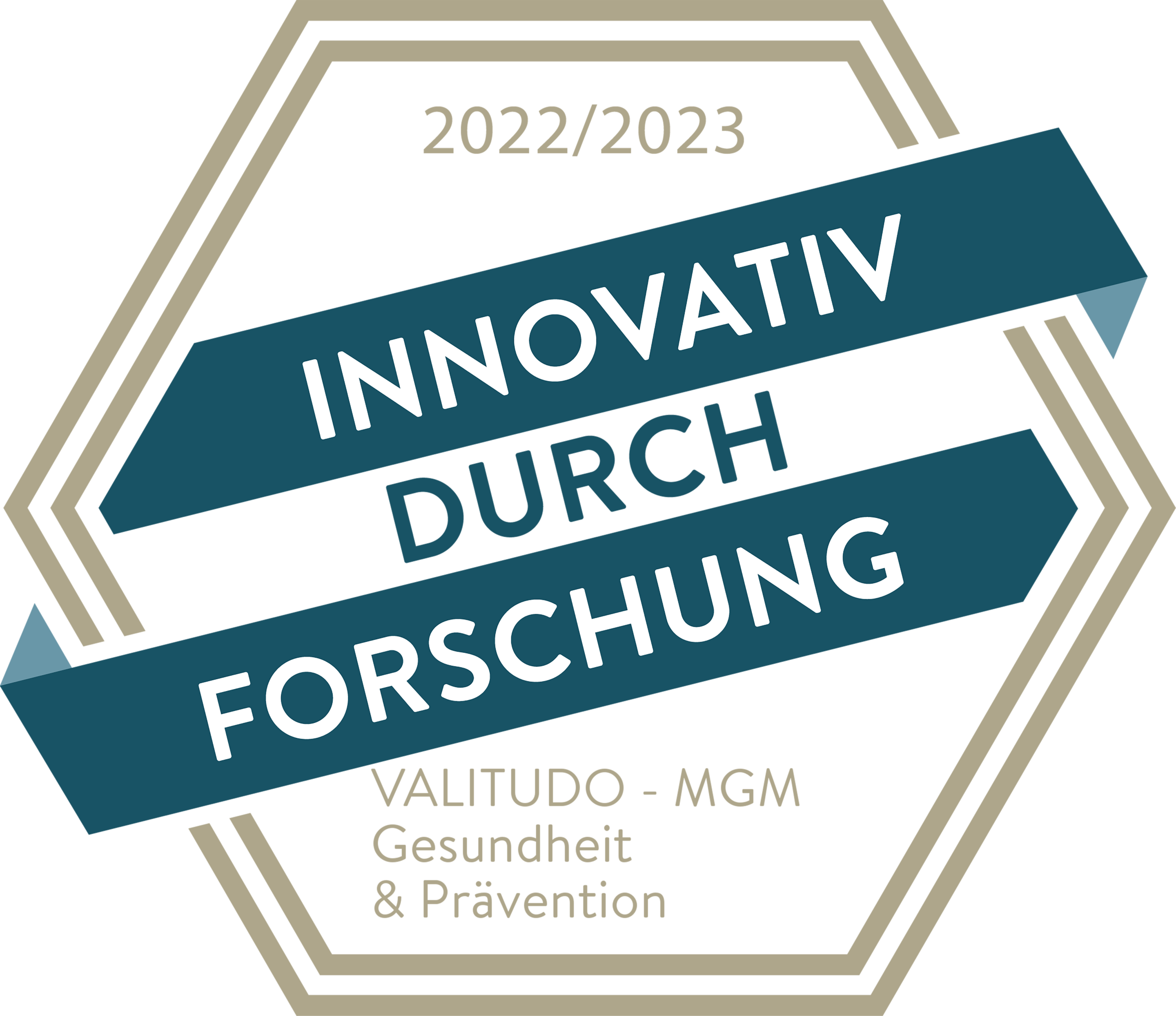 Logo des Forschungssiegels ‚Innovativ durch Forschung